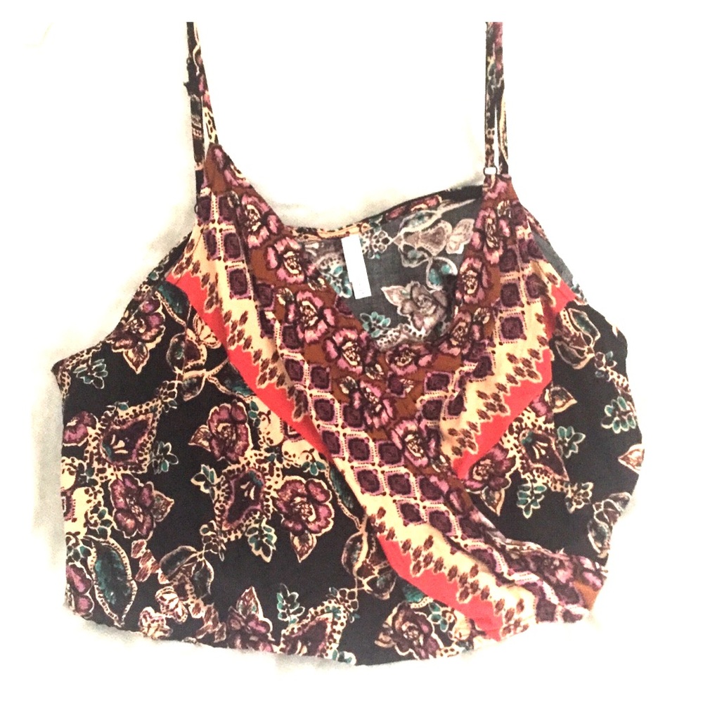 spaghetti strap crop top